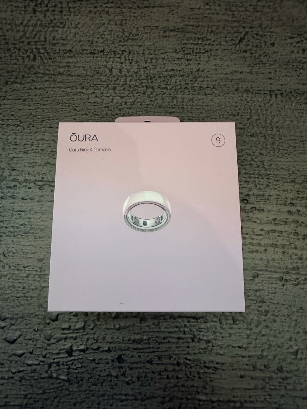 Oura Ring 4 Ceramic - Petal Pink Size 9